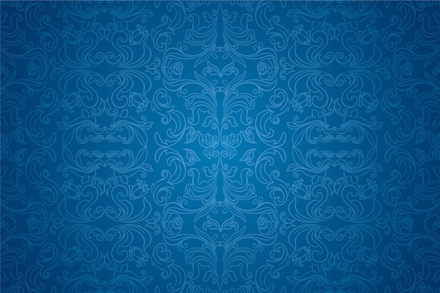 Detail Background Blue Motif Nomer 11