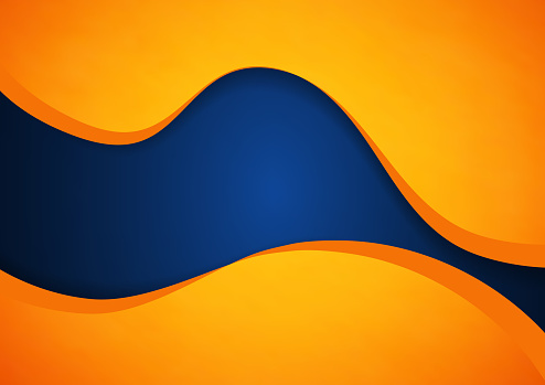 Detail Background Blue Orange Nomer 6