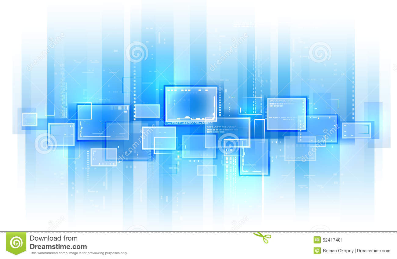Detail Background Blue Tech Nomer 44