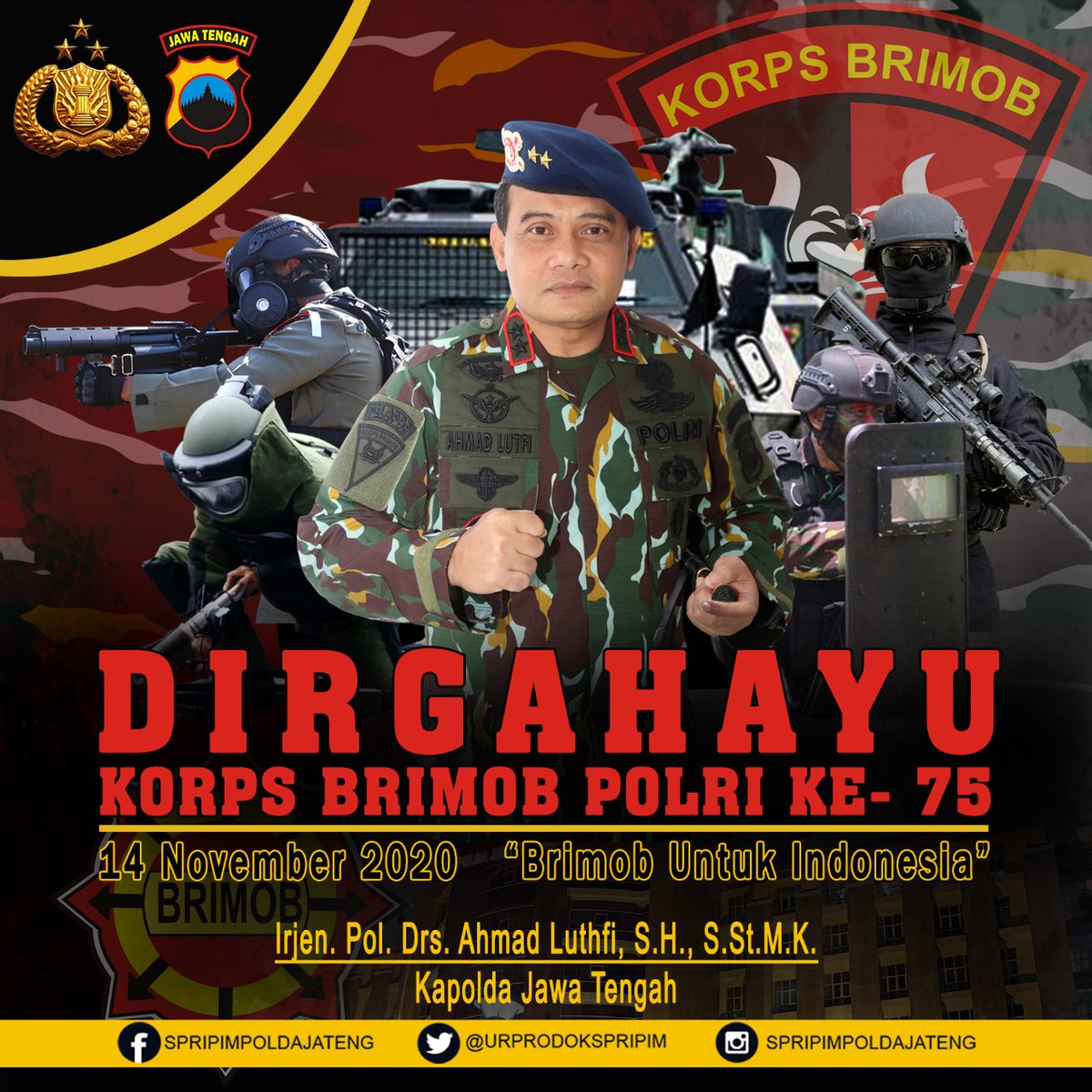 Detail Background Brimob Nomer 54