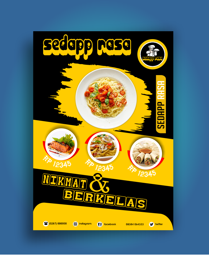 Background Brosur Makanan - Perumperindo.co.id