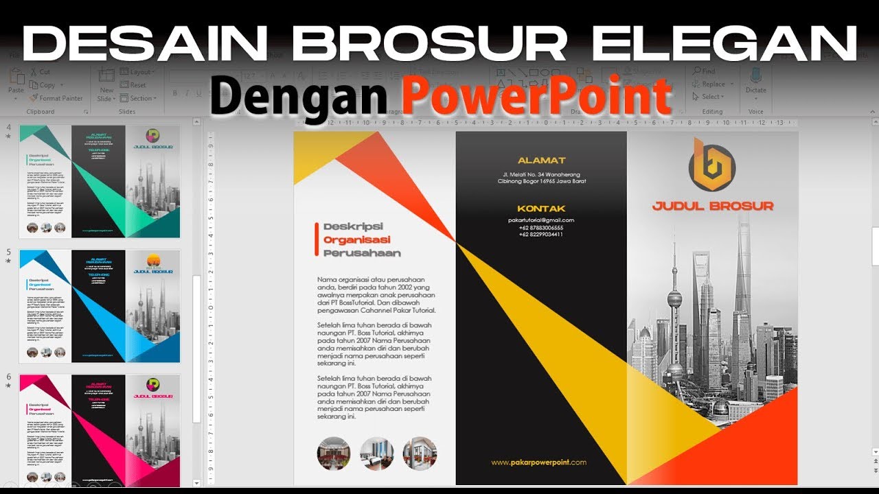 Detail Background Brosur Menarik Nomer 35