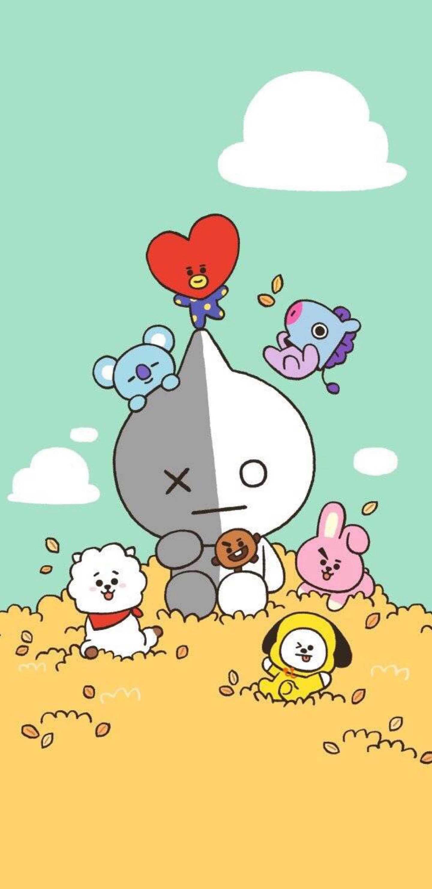 Detail Background Bt21 Nomer 55