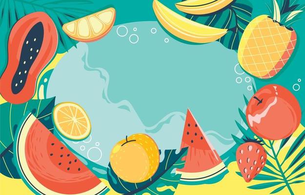 Detail Background Buah Vector Nomer 18