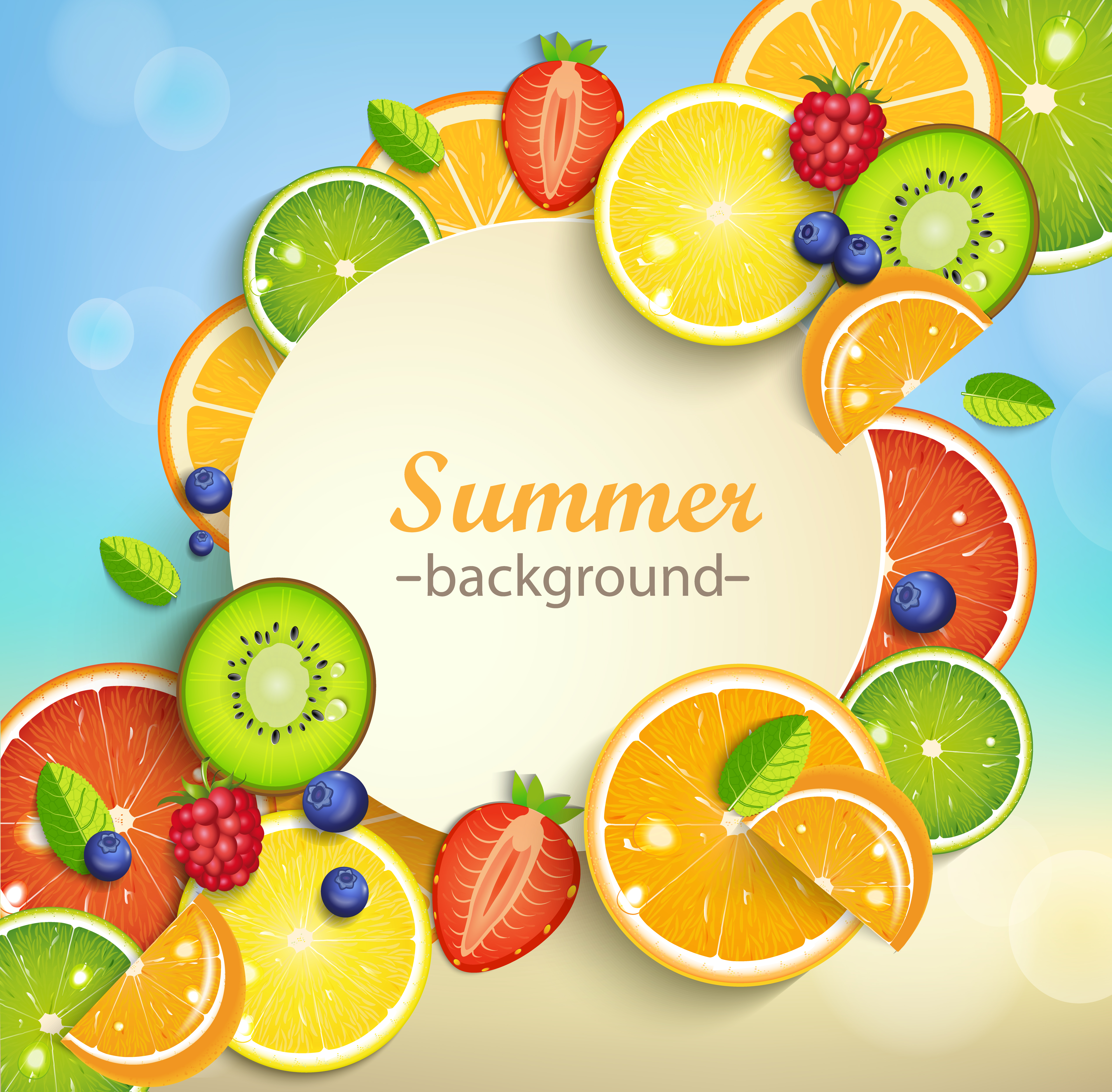 Detail Background Buah Vector Nomer 3