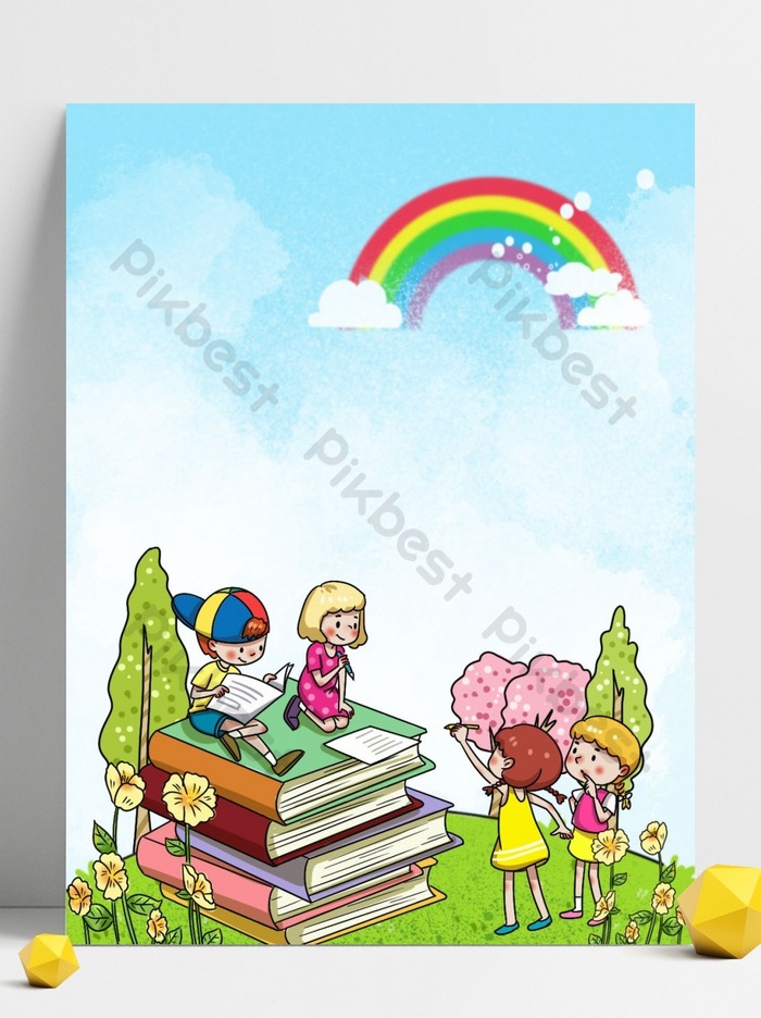 Detail Background Buku Anak Nomer 30