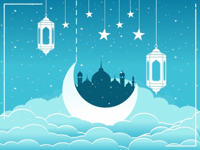 Detail Background Bulan Ramadhan Nomer 24