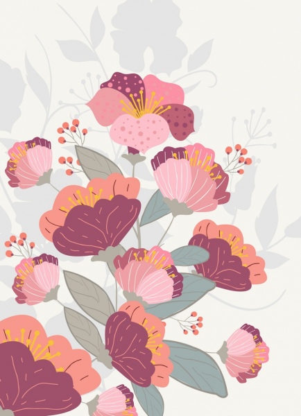 Detail Background Bunga Klasik Nomer 3