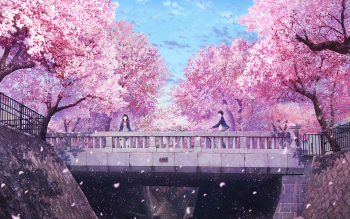 Detail Background Bunga Sakura Anime Nomer 26