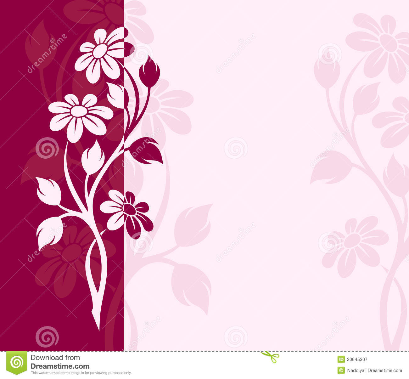Detail Background Bunga Vector Pink Nomer 21