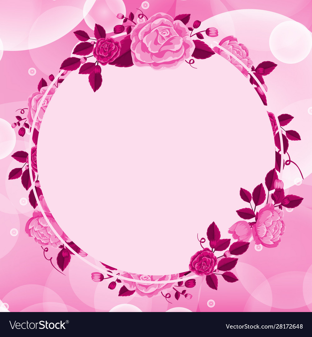 Detail Background Bunga Vector Pink Nomer 25