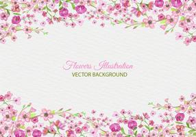 Detail Background Bunga Vector Pink Nomer 4