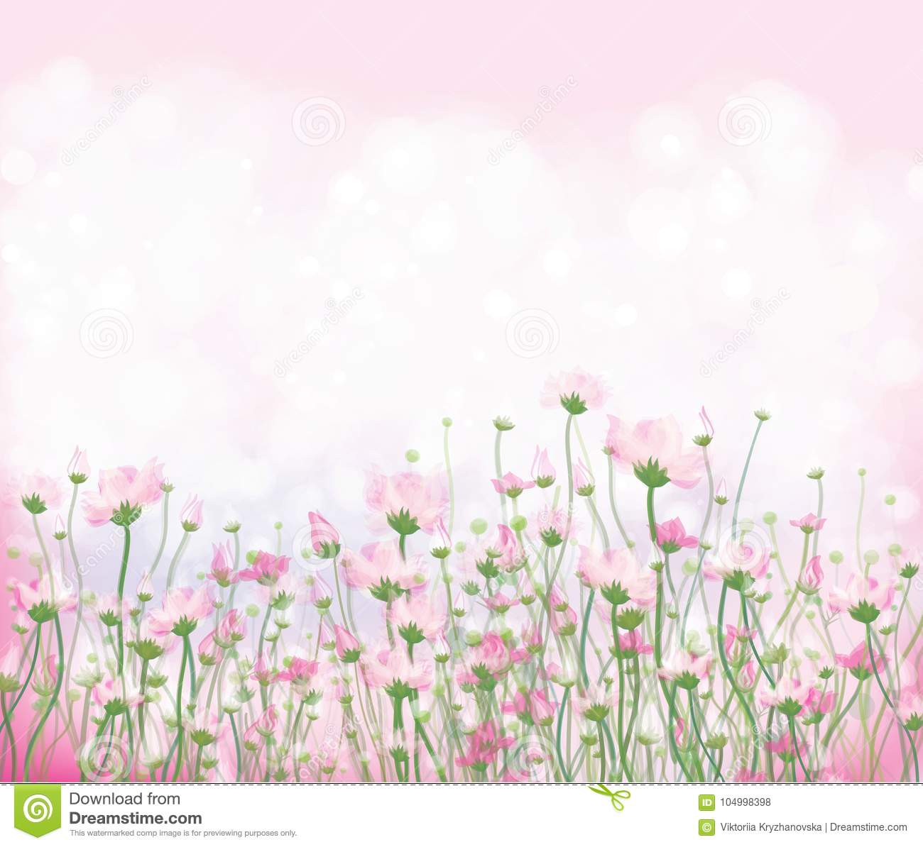 Detail Background Bunga Vector Pink Nomer 39