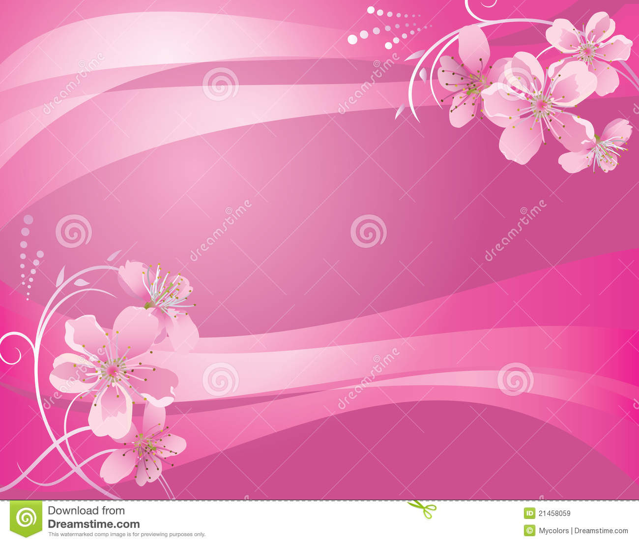 Detail Background Bunga Vector Pink Nomer 6