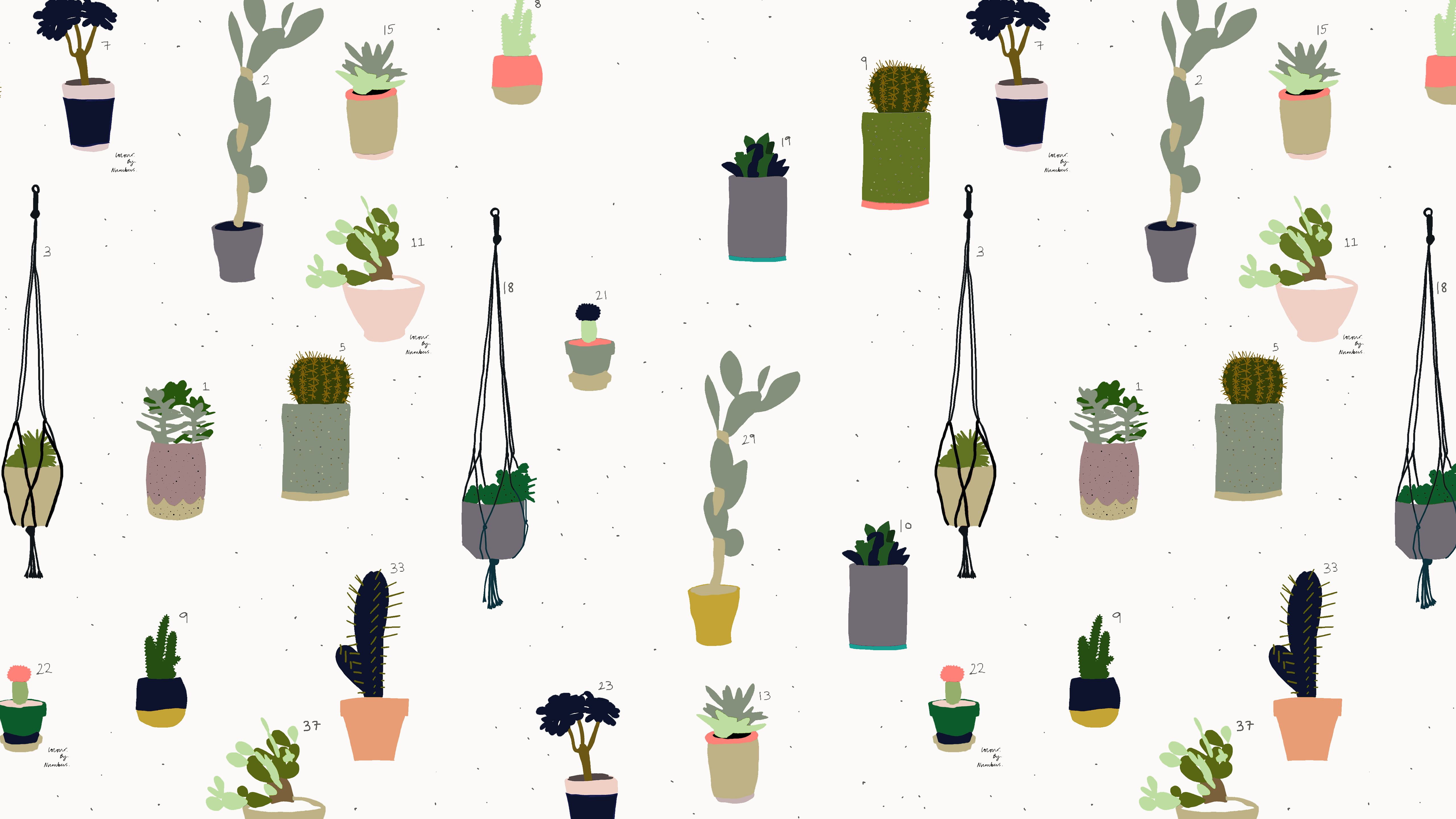 Detail Background Cactus Nomer 48