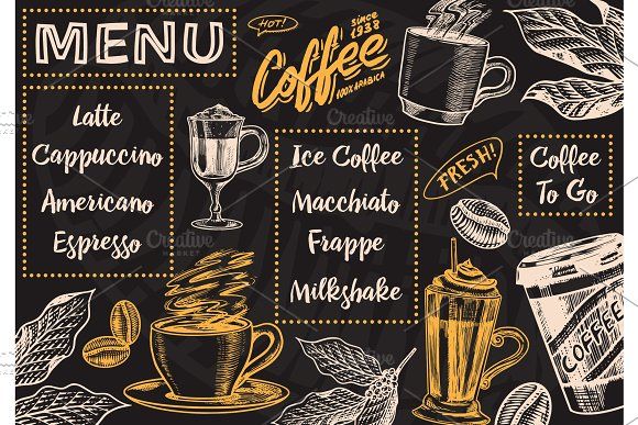 Detail Background Cafe Menu Nomer 54