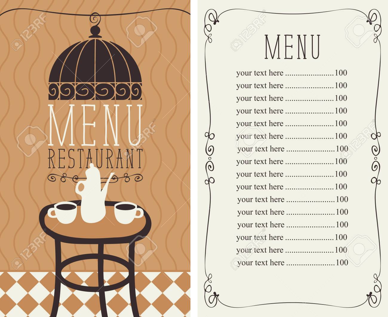 Detail Background Cafe Menu Nomer 9