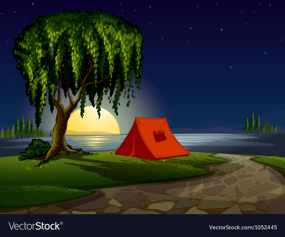 Detail Background Camping Vector Nomer 23