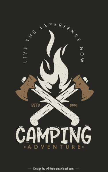 Detail Background Camping Vector Nomer 33