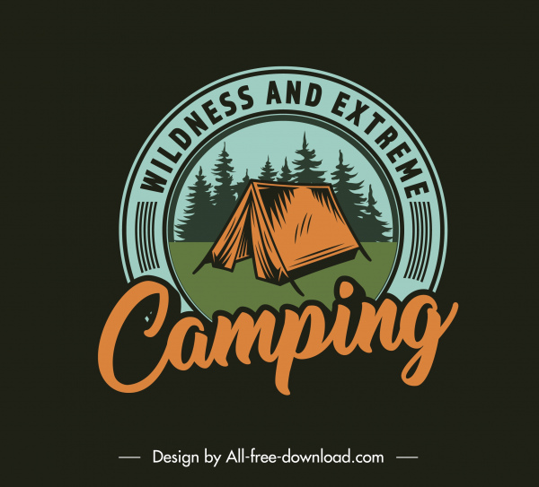 Detail Background Camping Vector Nomer 45