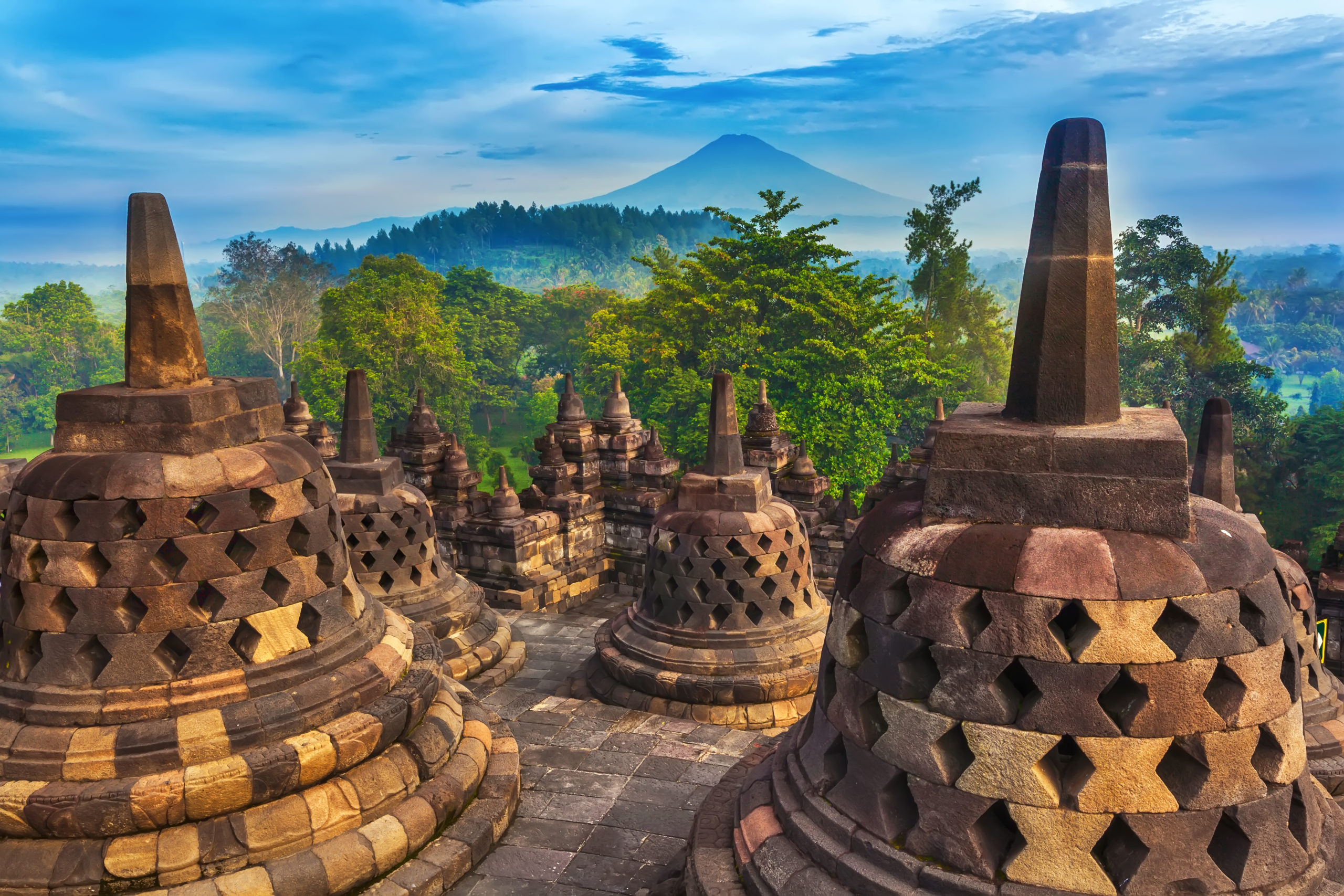 Detail Background Candi Borobudur Nomer 2