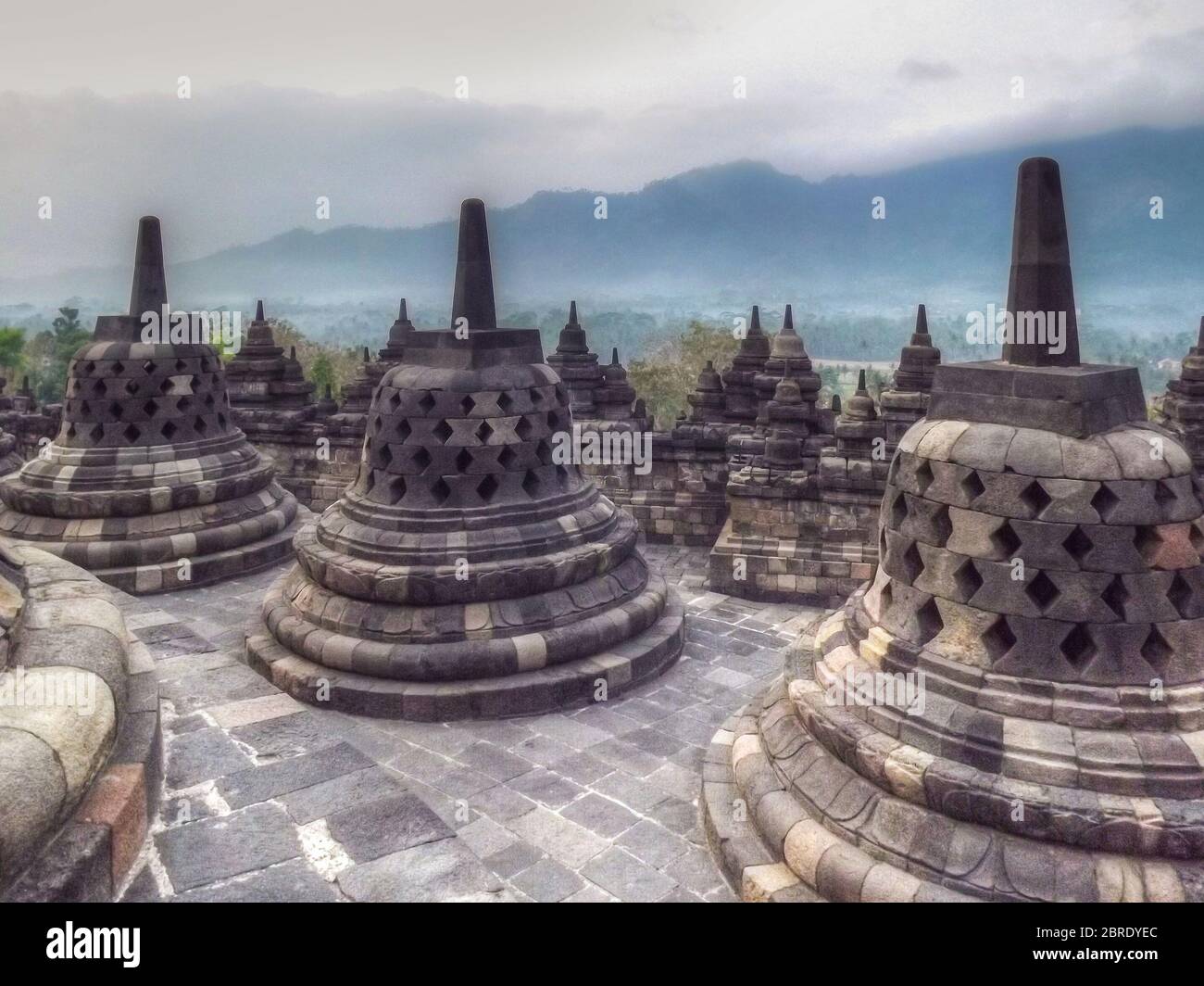 Detail Background Candi Borobudur Nomer 32