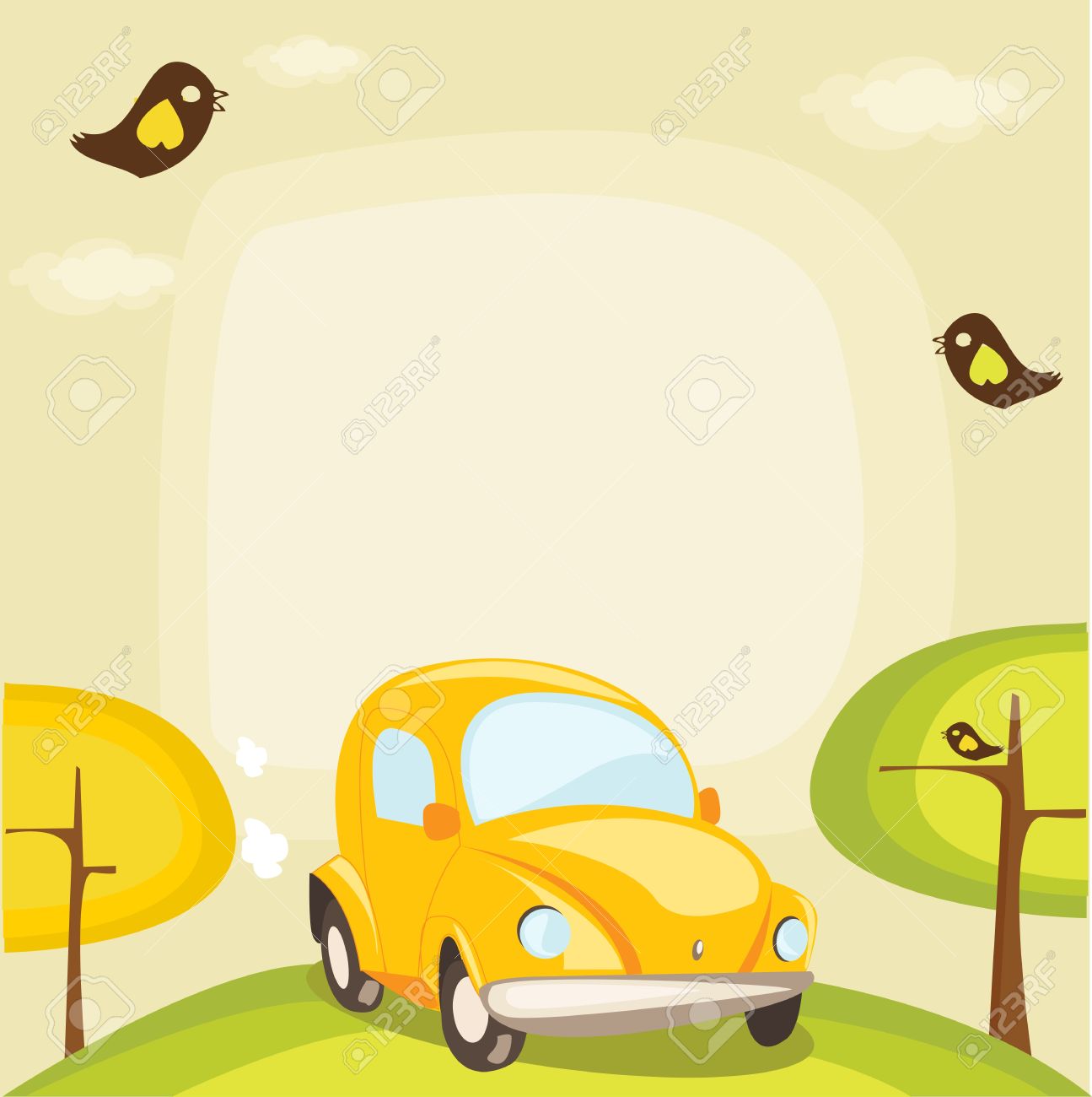 Detail Background Car Cartoon Nomer 2