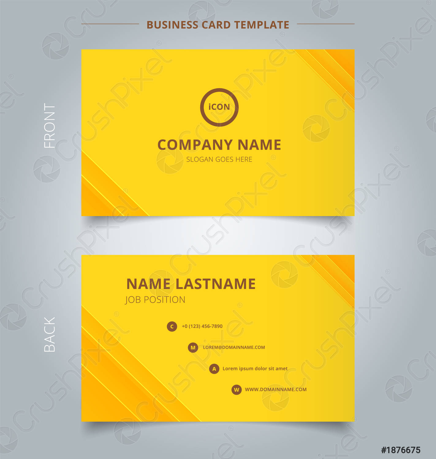 Detail Background Card Name Nomer 45