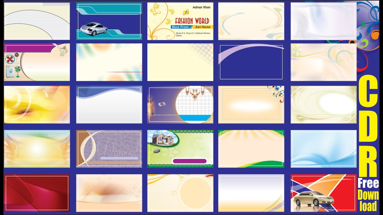 Detail Background Cdr File Free Download Nomer 37