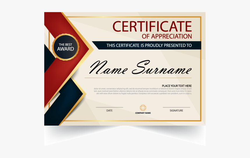 Detail Background Certificate Png Nomer 13