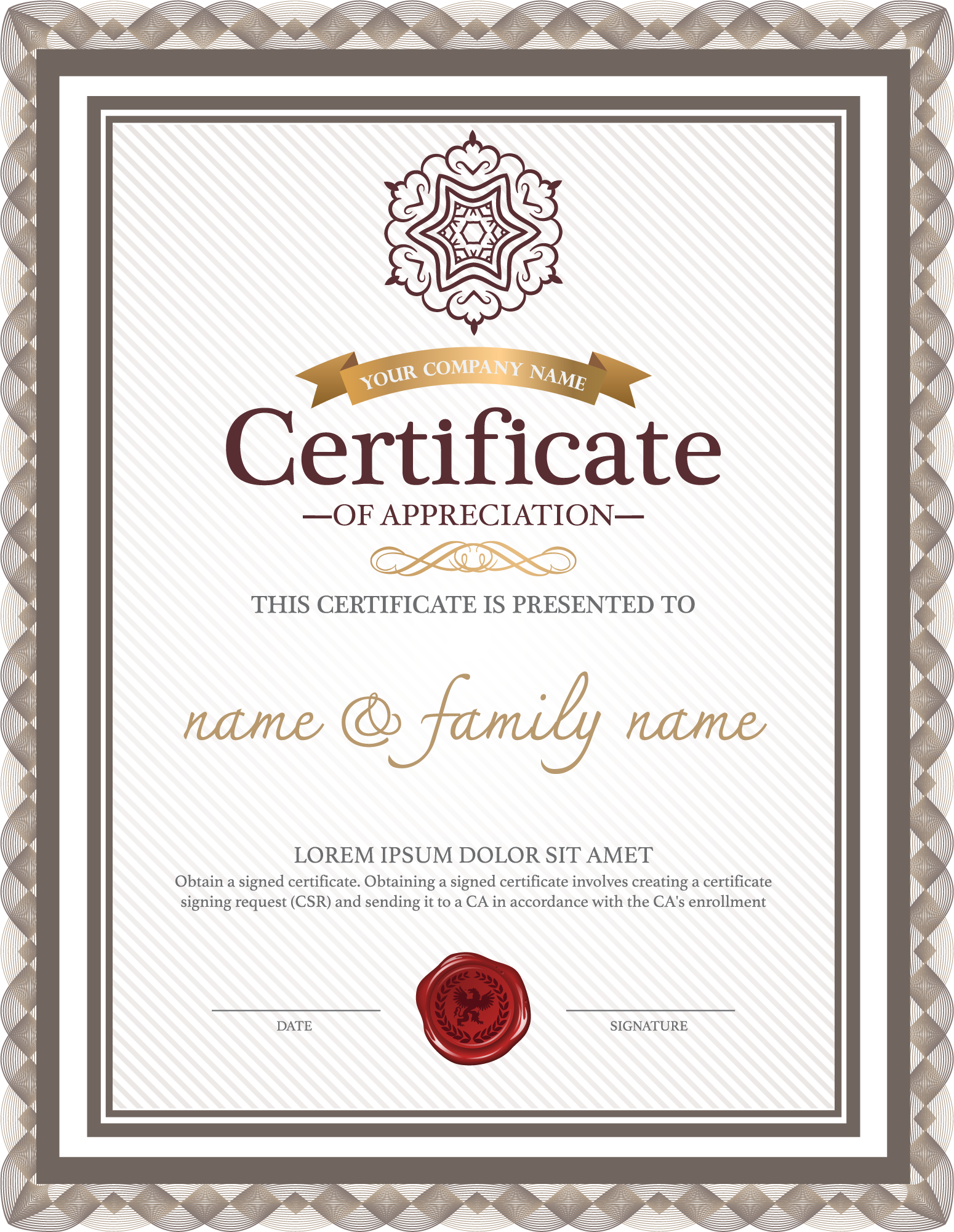 Detail Background Certificate Png Nomer 56