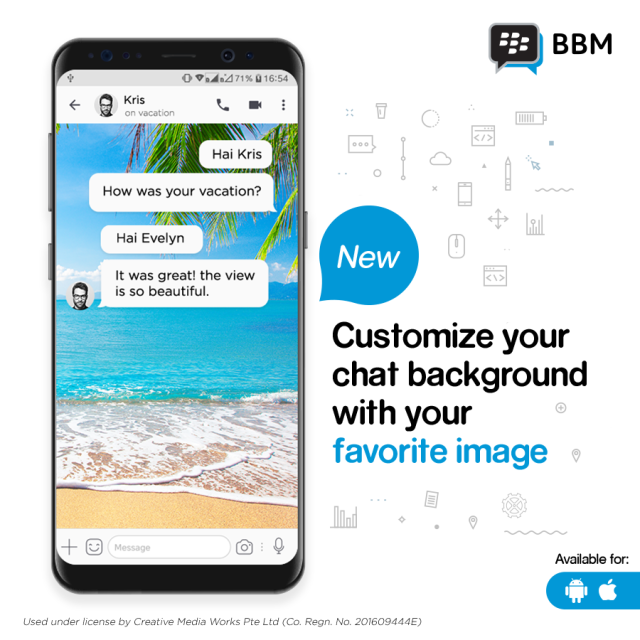 Detail Background Chat Bbm Nomer 9