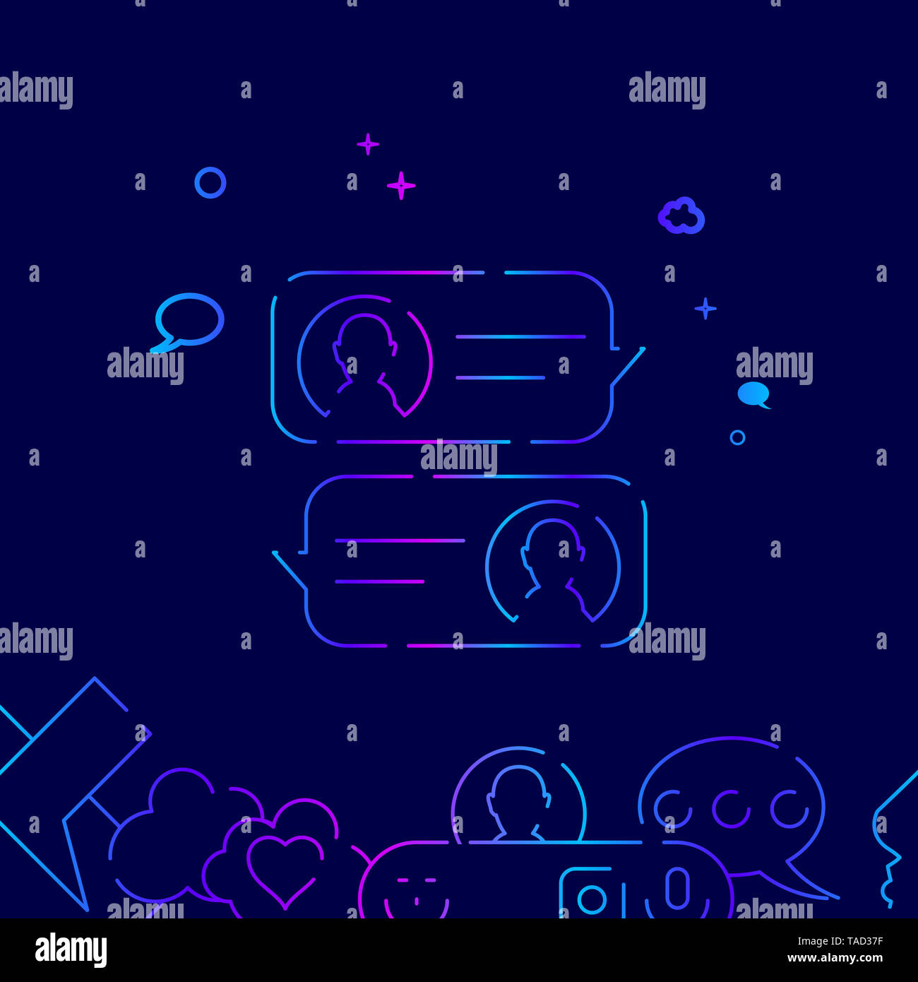 Detail Background Chat Line Nomer 22