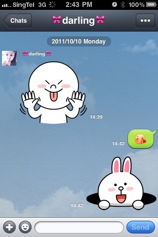 Detail Background Chat Line Nomer 27