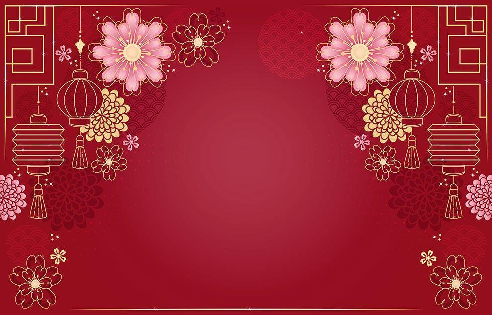 Detail Background Chinese New Year Nomer 5