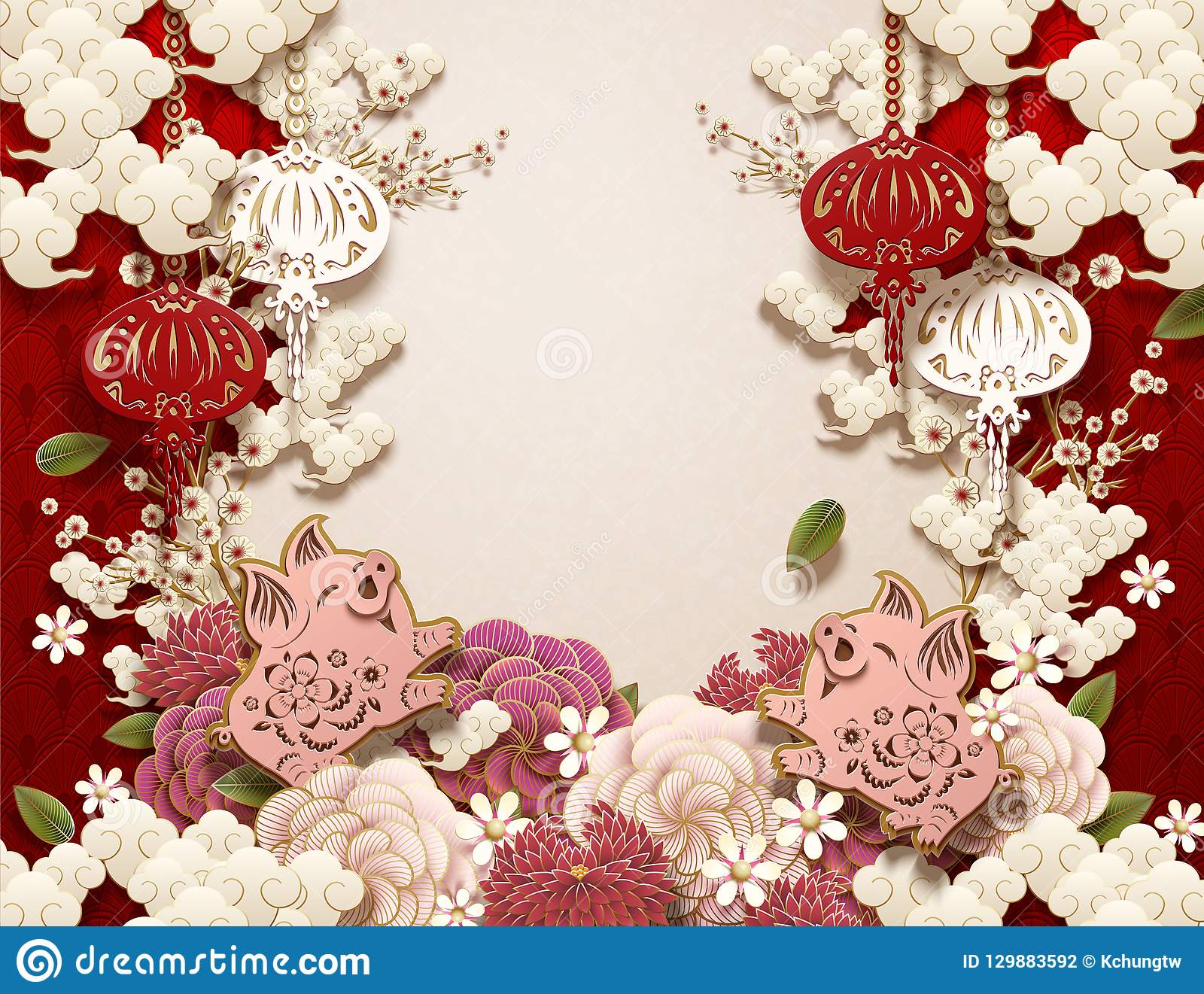 Detail Background Chinese New Year Nomer 43