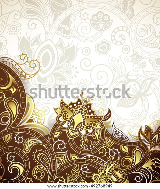 Detail Background Coklat Batik Nomer 32