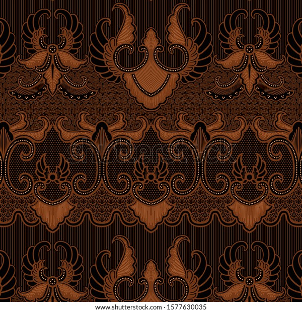 Detail Background Coklat Batik Nomer 35
