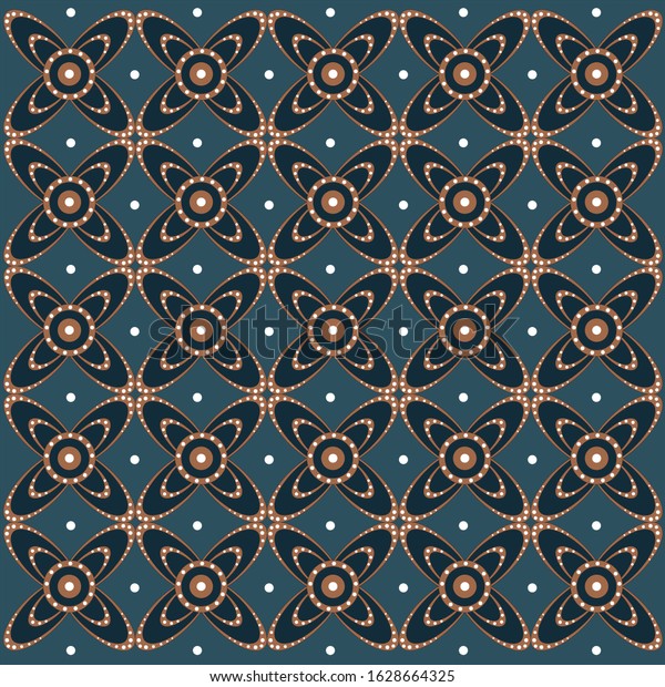 Detail Background Corak Batik Nomer 19