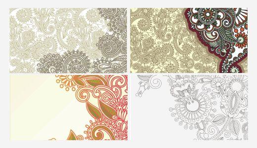 Detail Background Coreldraw Batik Nomer 41