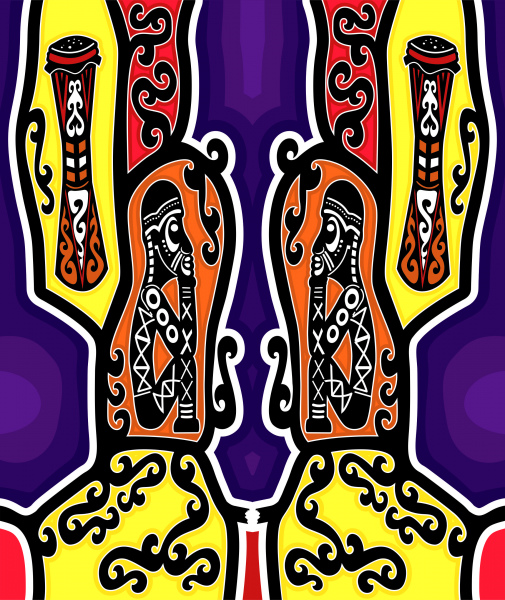 Detail Background Coreldraw Batik Nomer 50