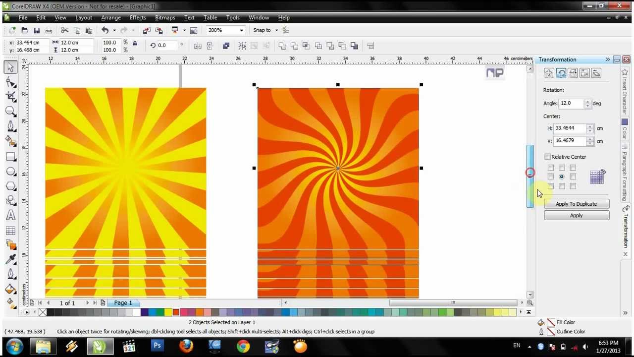 Detail Background Coreldraw X4 Nomer 5