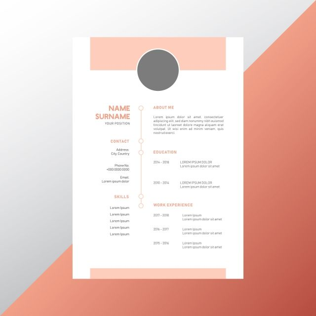 Detail Background Curriculum Vitae Nomer 2