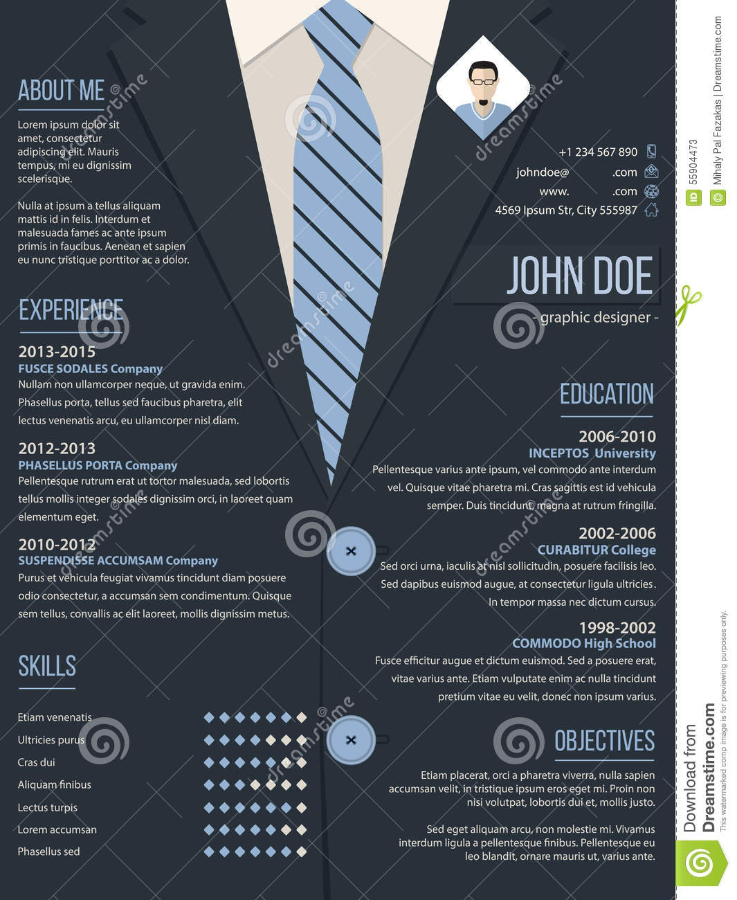 Detail Background Curriculum Vitae Nomer 3