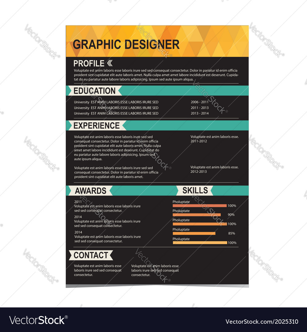 Detail Background Curriculum Vitae Nomer 31