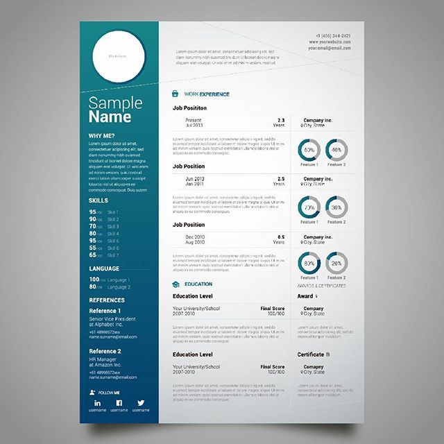 Detail Background Curriculum Vitae Nomer 51