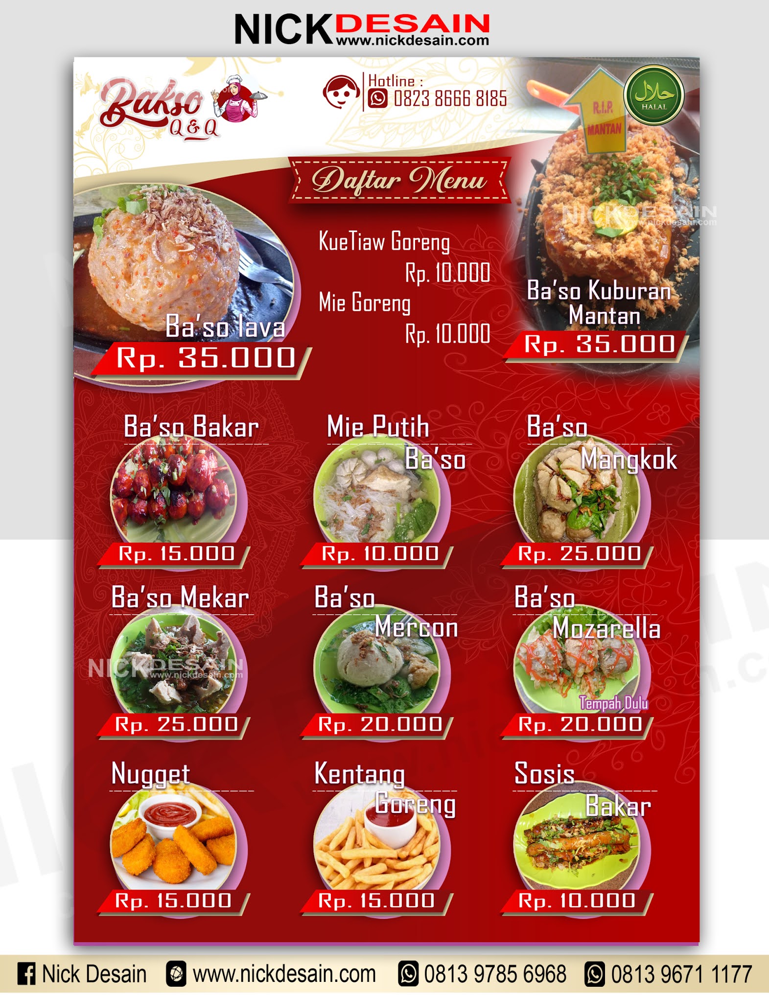 Detail Background Daftar Menu Unik Nomer 42