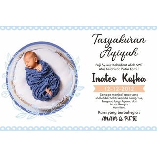 Detail Background Desain Kartu Ucapan Aqiqah Nomer 14