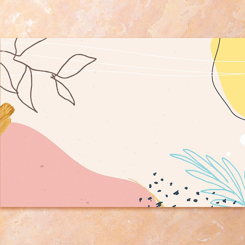 Detail Background Desain Kartu Ucapan Kosong Aesthetic Koleksi Nomer 10