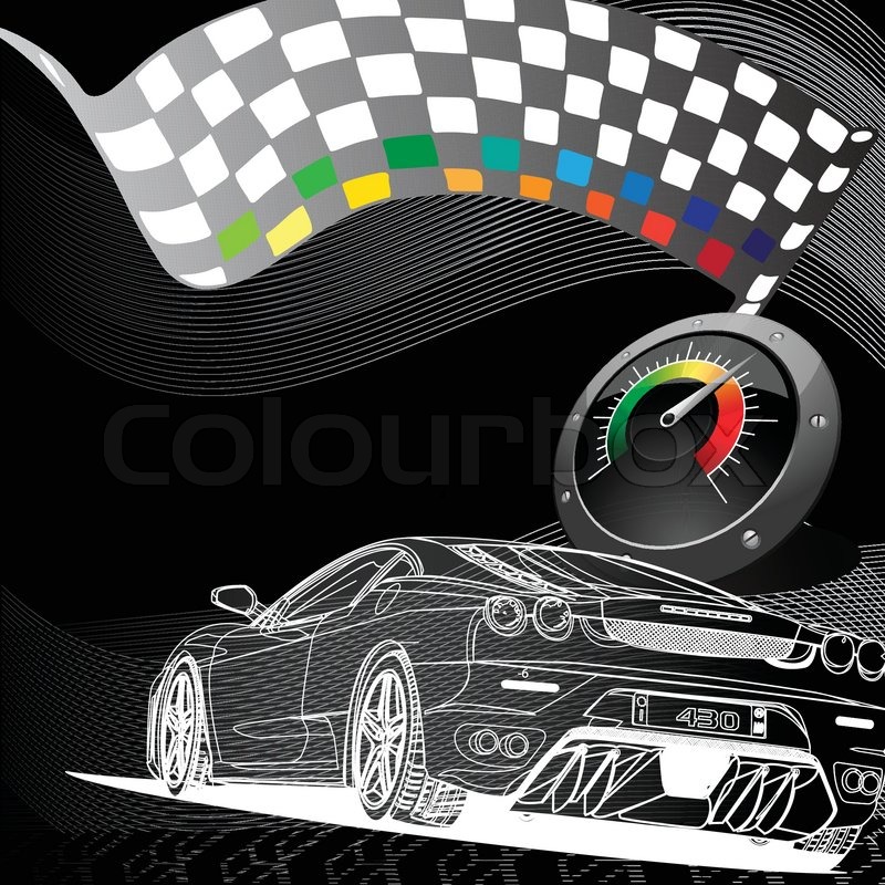 Detail Background Design Racing Nomer 19